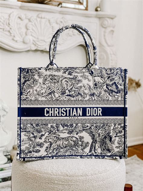 dior tote book